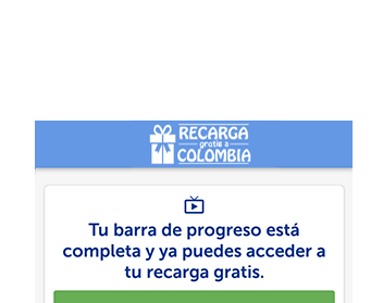 Recargas GRATIS desde Colombia. Recargas a Colombia.