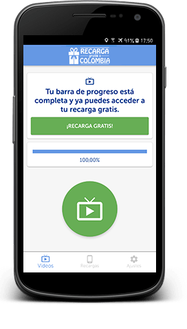 Recargas Gratis desde Colombia. Recargas a Colombia.